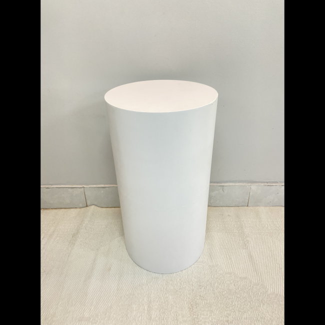 Cilindro branco alto 75x40