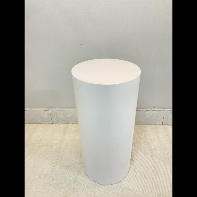 Cilindro branco fino 65 x 30