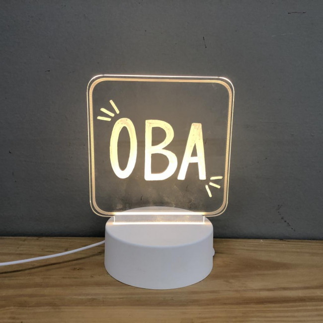 Display luminoso oba