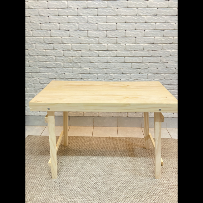 Mesa pinus desmontável 98 x 46