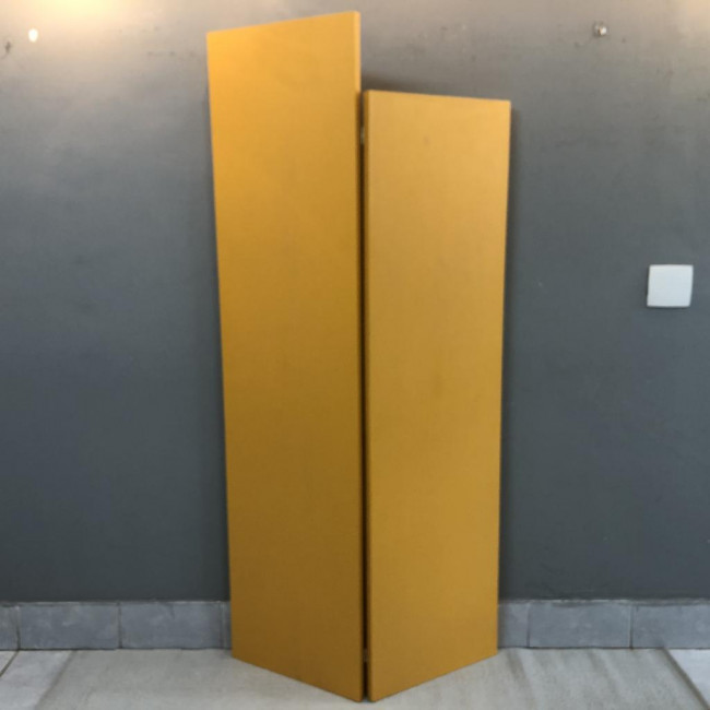 Painel duplo amarelo