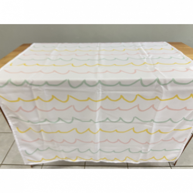 TOALHA DE MESA ONDAS CANDY