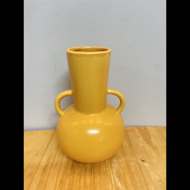 Vaso amarelo 2 alças