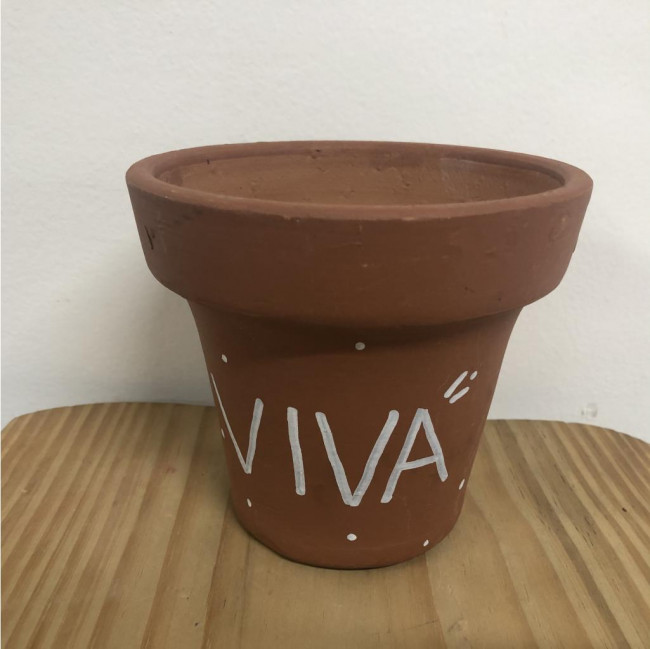 Vaso de barro viva M