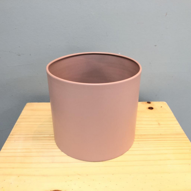 VASO METAL ROSA