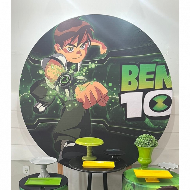 CAPA PAINEL REDONDO BEN 10