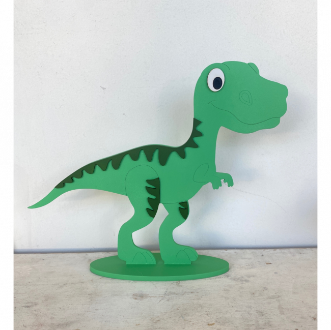 DINOSSAURO MDF VERDE