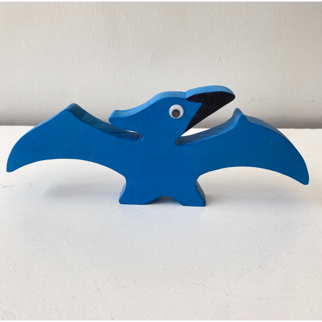 DINOSSAURO PTERODÁCTILO AZUL