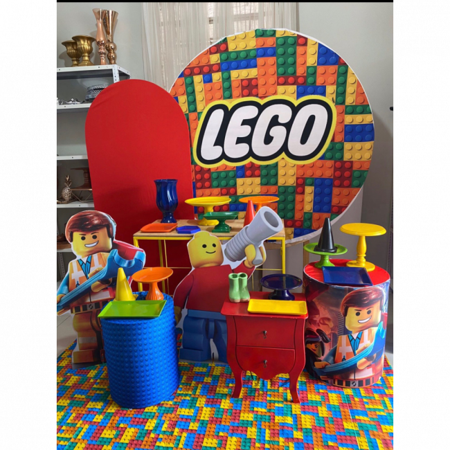 KIT LEGO (TAPETE NÃO INCLUSO)