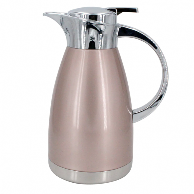 Bule térmico de aço inox 1,5 L rose