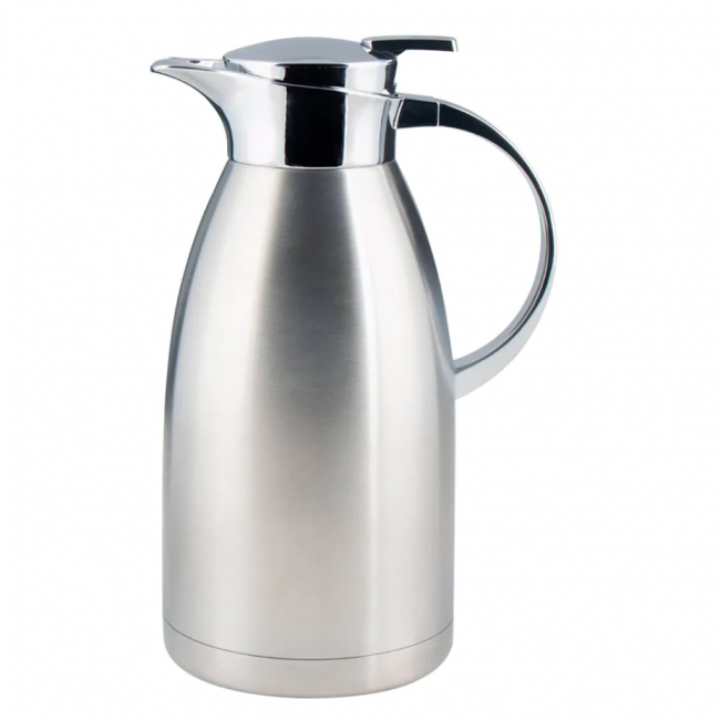 Bule térmico de inox 1,5 L prata