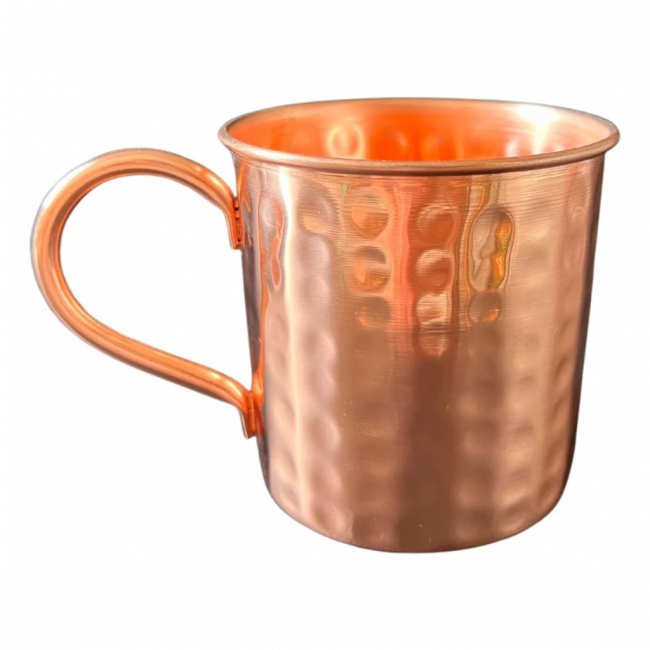 Caneca martelada de cobre G