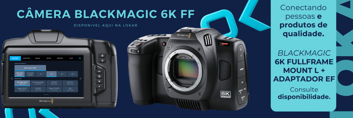 CAMERA BLACKMAGIC 6K FF L MOUNT 