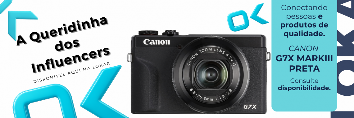 CAMERA CANON G7X MARK III
