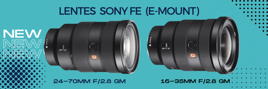 LENTES SONY 16-35MM E 24-70MM 2.8 