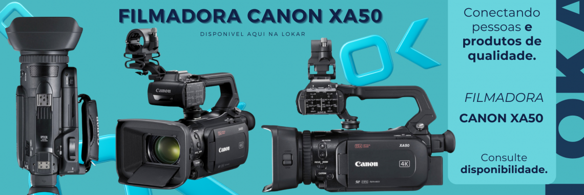 CAMERA FILMADORA CANON XA50